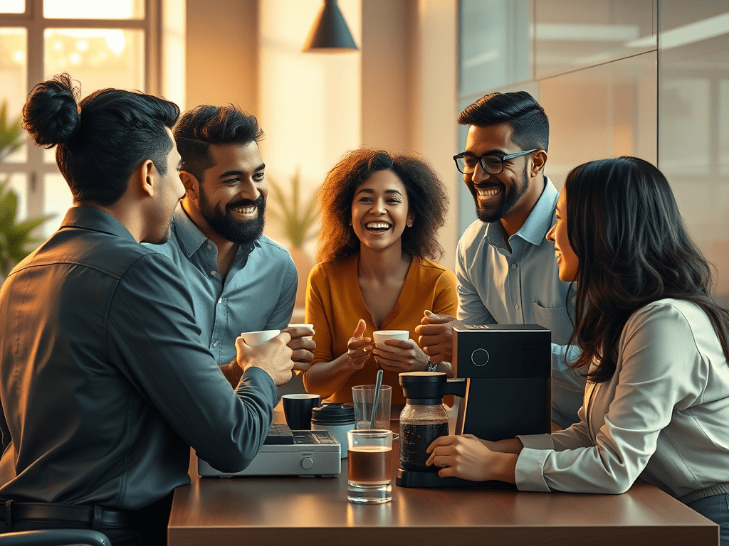 Perché la pausa caffè è il miglior meeting della giornata